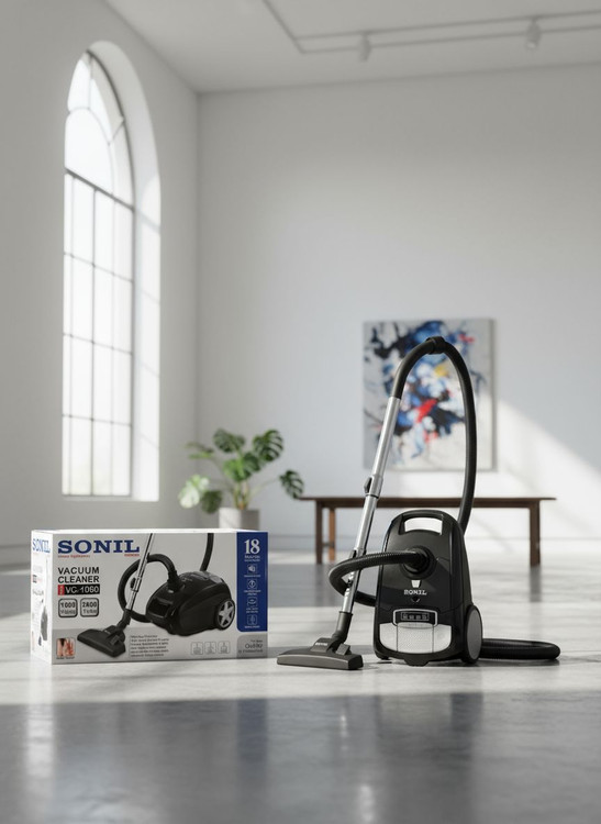 جاروبرقی 1800 وات توربو 3000 موتور مس سونیل SONIL با گارانتی کتبی شرکتی