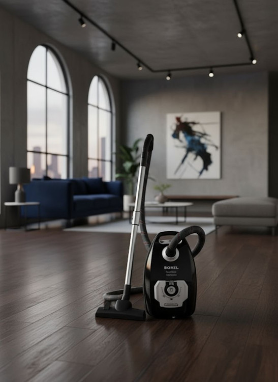 جاروبرقی 2200 وات لوله کنفی موتور مس سونیل SONIL با گارانتی کتبی شرکتی