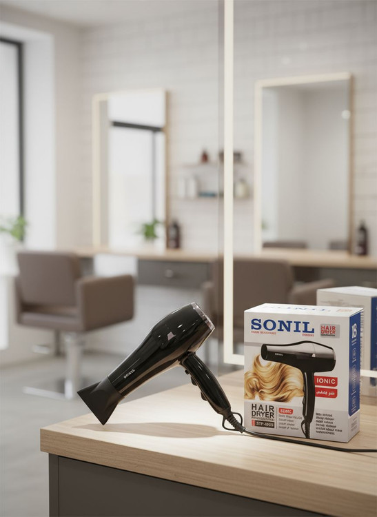 سشوار موتور سنگین تمام مس سونیل SONIL STP8803 دارای ضمانتنامه کتبی شرکتی