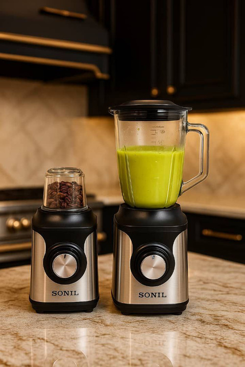 مخلوطکن و آسیاب کن 1.5 لیتری سونیل SONIL با گارانتی کتبی شرکتی