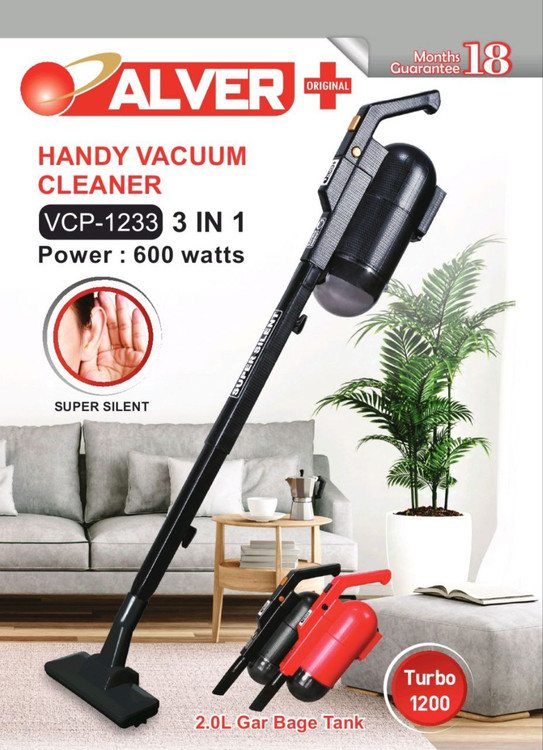 جارو برقی عصایی آلور پرتابل 600 وات ،سبک، آلور Alver دارای ضمانتنامه کتبی